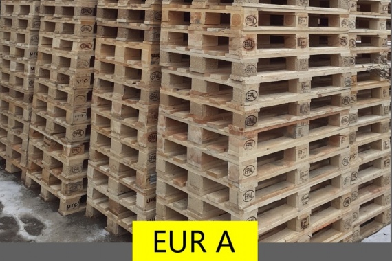 Dřevěné EUR palety dodáváme jak nové, tak i použité podle typu a požadavků odběratele.